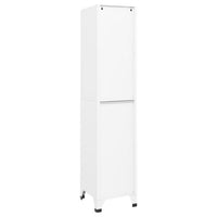 Armadietto con Serratura Bianco 38x40x180 cm in Acciaio cod mxl 44572