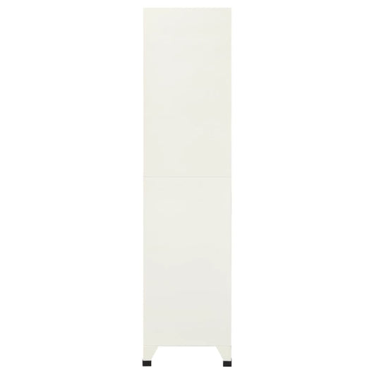 Armadietto con Serratura Grigio e Blu 90x45x180 cm in Acciaio 339802