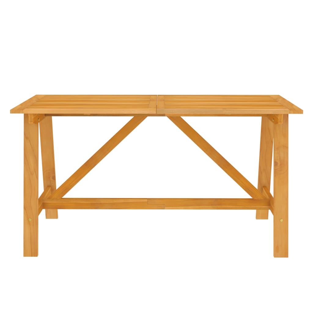 Set Mobili da Pranzo per Giardino 7 pz Legno Massello di Acacia cod mxl 42201