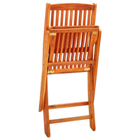 Set Pranzo Pieghevole da Esterno 3 pz in Massello di Eucalipto cod mxl 35226