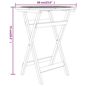 Set da Pranzo per Giardino 3 pz in Legno Massello di Teak cod mxl 40356