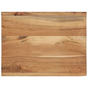 Sgabello 40 x 30 x 40 cm Legno Massello di Acacia cod mxl 21135