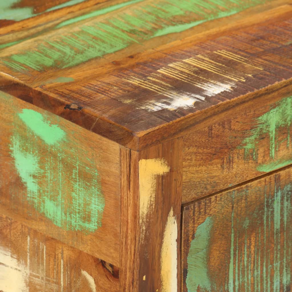 Credenza 110x30x65 in Legno Massello di Recupero 338426