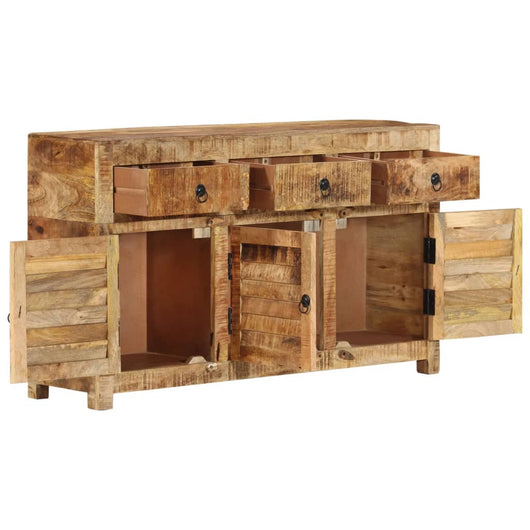 Credenza 110x30x65 cm in Legno Massello di Mango cod mxl 57360