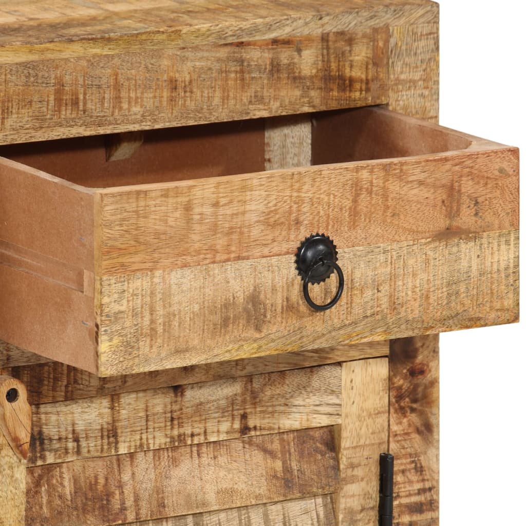 Credenza 110x30x65 cm in Legno Massello di Mango 338427