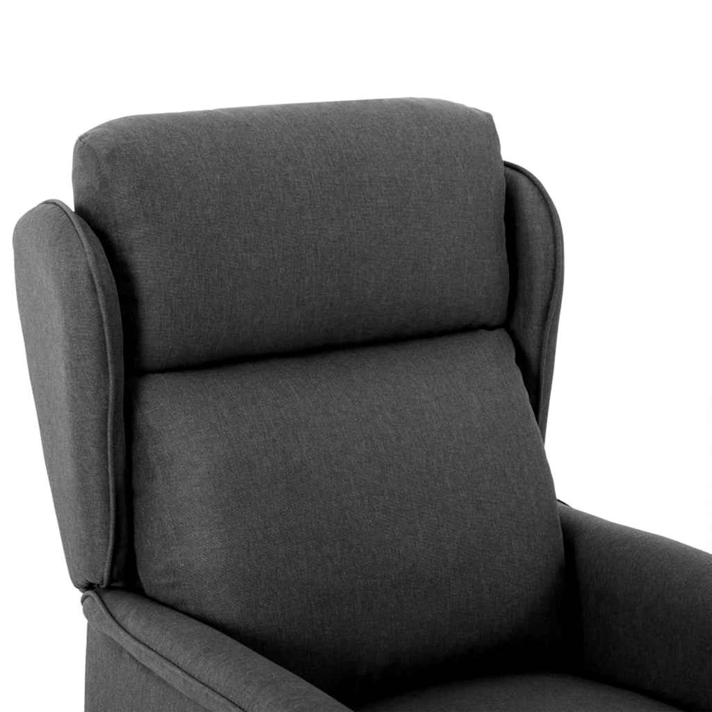 Poltrona Recliner  Grigio Scuro Tessuto 340153