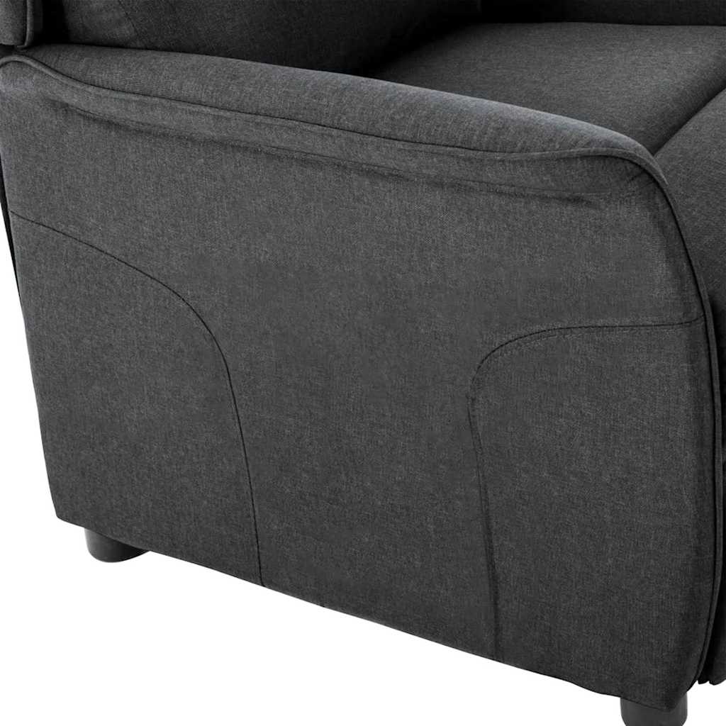 Poltrona Recliner  Grigio Scuro Tessuto 340153