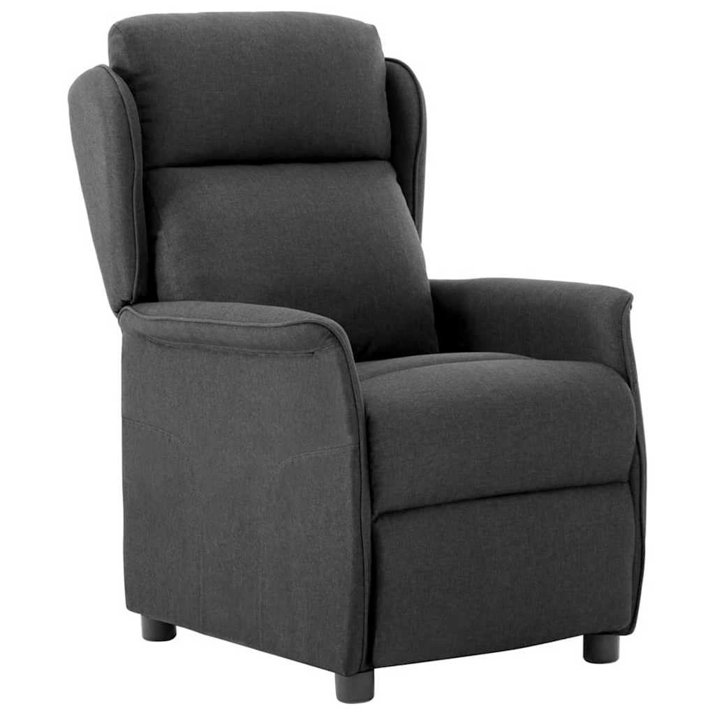 Poltrona Recliner  Grigio Scuro Tessuto 340153