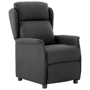 Poltrona Recliner  Grigio Scuro Tessuto 340153