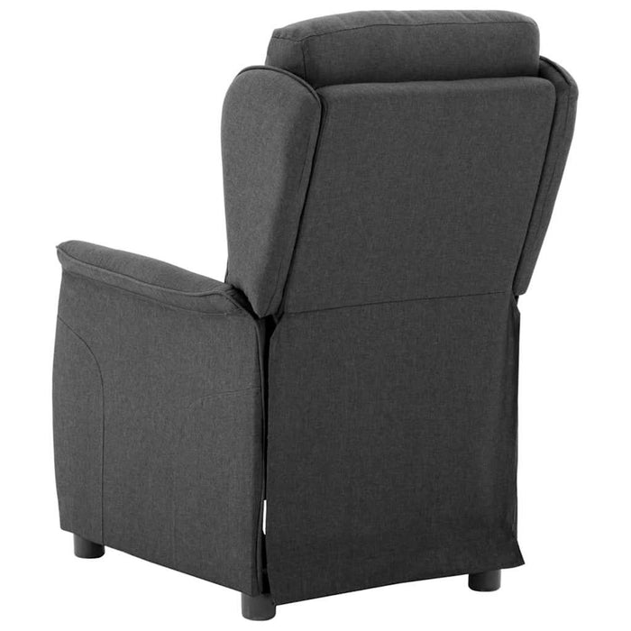 Poltrona Recliner  Grigio Scuro Tessuto 340153