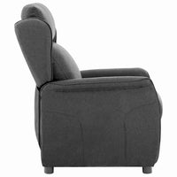 Poltrona Recliner  Grigio Scuro Tessuto 340153