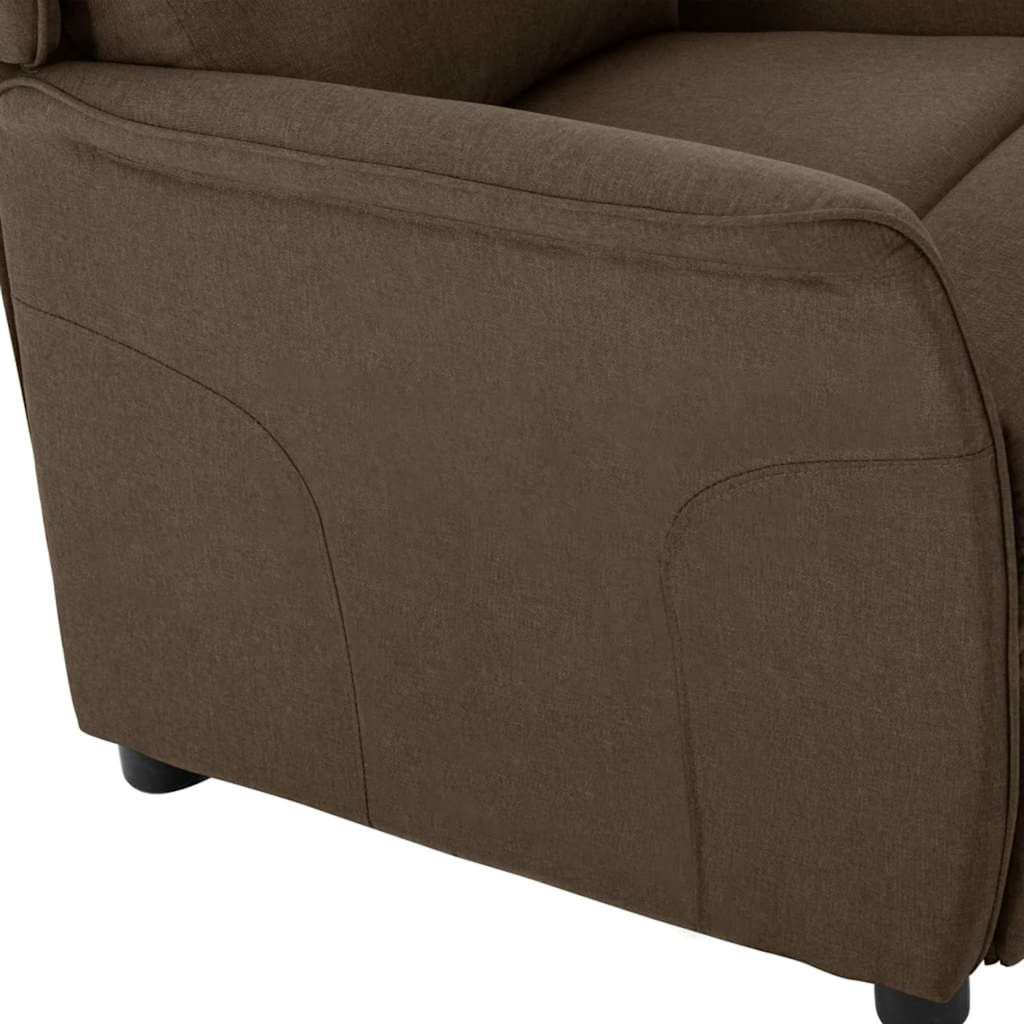 Poltrona Recliner  Marrone 67,5x93,5x101,5 cm Tessuto 340156
