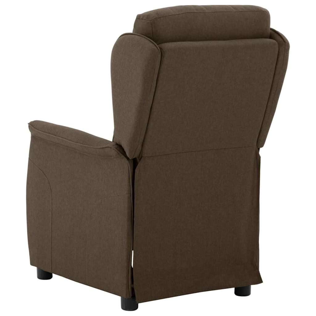 Poltrona Recliner  Marrone 67,5x93,5x101,5 cm Tessuto 340156