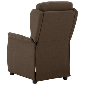 Poltrona Recliner  Marrone 67,5x93,5x101,5 cm Tessuto 340156