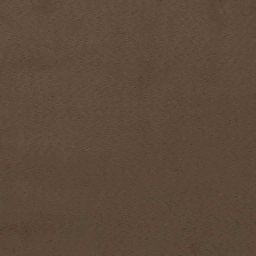 vidaXL Poltrona Reclinabile Marrone in Tessuto di Microfibra