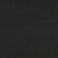 vidaXL Poltrona Reclinabile Nera in Tessuto di Microfibra