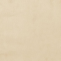 vidaXL Poltrona Reclinabile Crema in Tessuto di Microfibra