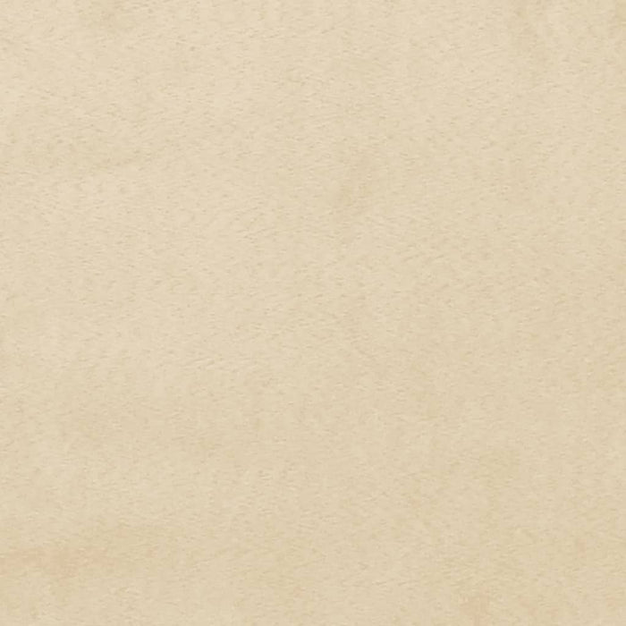 vidaXL Poltrona Massaggiante Crema in Tessuto di Microfibra