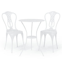 Set da Bar 3 pz in Alluminio Pressofuso Bianco 317752