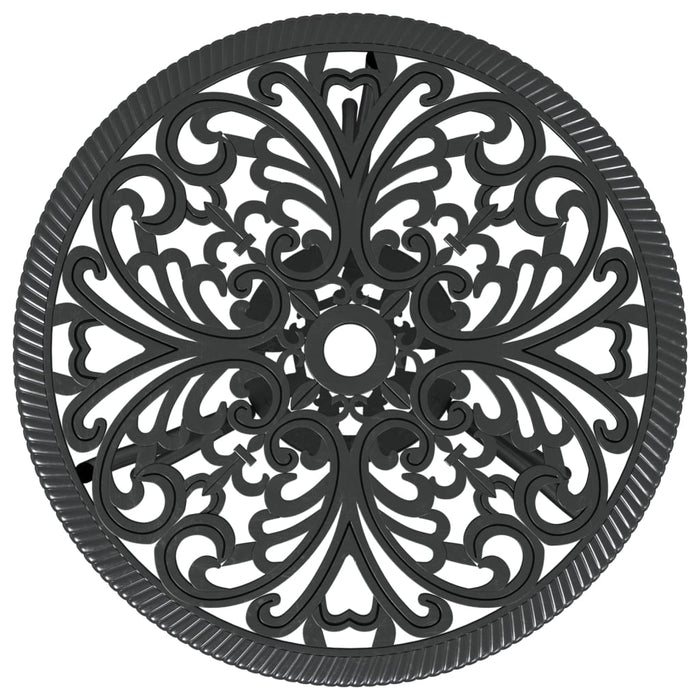 Set da Bistrot 3 pz in Alluminio Pressofuso Nero cod mxl 34797