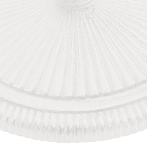 Base per Ombrellone Bianca 45x45x30 cm in Ghisa 317770