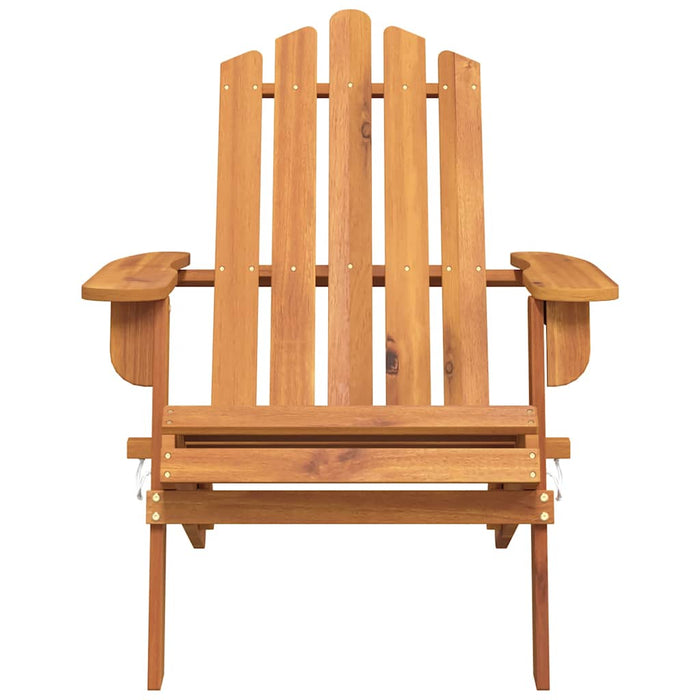 Sedia da Giardino Adirondack in Legno Massello di Acacia cod mxl 15289