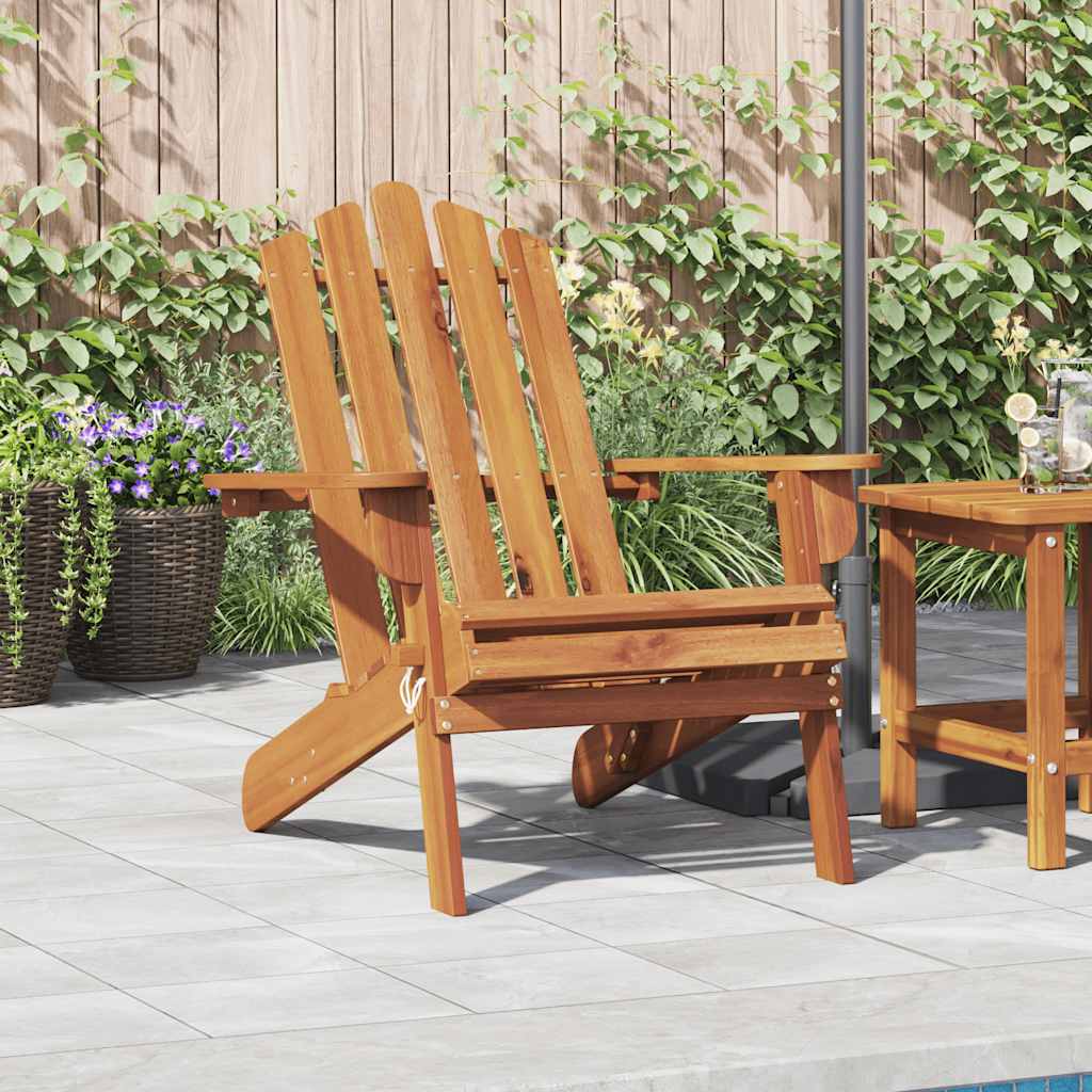 Sedia da Giardino Adirondack in Legno Massello di Acacia cod mxl 15289