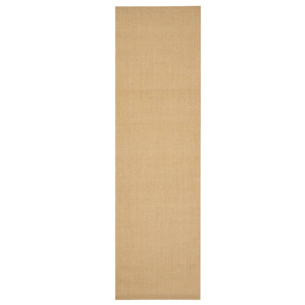 vidaXL Tappeto in Sisal Naturale 100 x 350 cm
