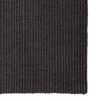 Tappeto in Sisal Naturale 66x350 cm Nero cod mxl 59150