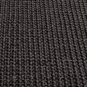 Tappeto in Sisal Naturale 66x350 cm Nero cod mxl 59150