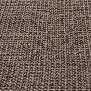 Tappeto in Sisal Naturale 66x350 cm Marrone 136339