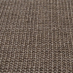 Tappeto in Sisal Naturale 80x150 cm Marrone 136341