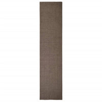 Tappeto in Sisal Naturale 80x350 cm Marrone cod mxl 62810