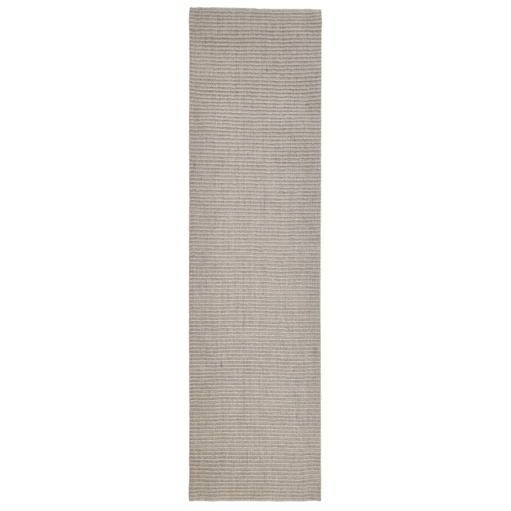 Tappeto in Sisal Naturale 80x300 cm Sabbia cod mxl 76796