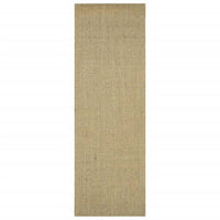 Tappeto in Sisal Naturale 66 x 200 cm Tortora cod mxl 58755