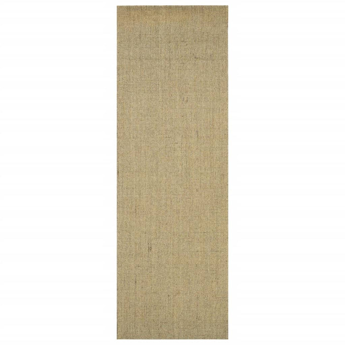 Tappeto in Sisal Naturale 66 x 200 cm Tortora cod mxl 58755