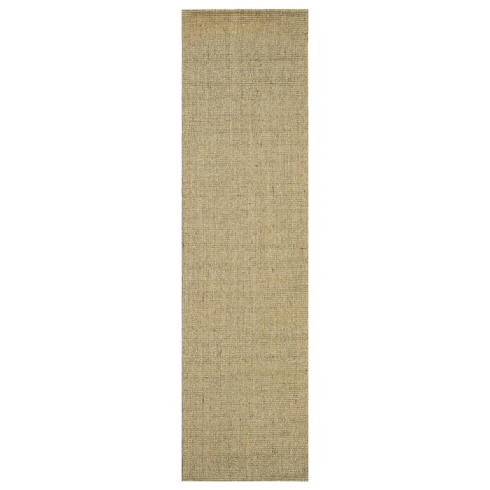 Tappeto in Sisal Naturale 66x250 cm Verde 136373