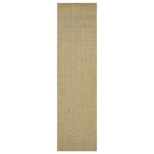 Tappeto in Sisal Naturale 66x250 cm Verde 136373