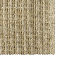 Tappeto in Sisal Naturale 66x250 cm Verde 136373