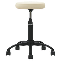 Sgabello da Massaggio in Velluto Crema 3085737