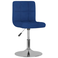 Sedia da Pranzo Girevole Blu in Tessuto cod mxl 17810