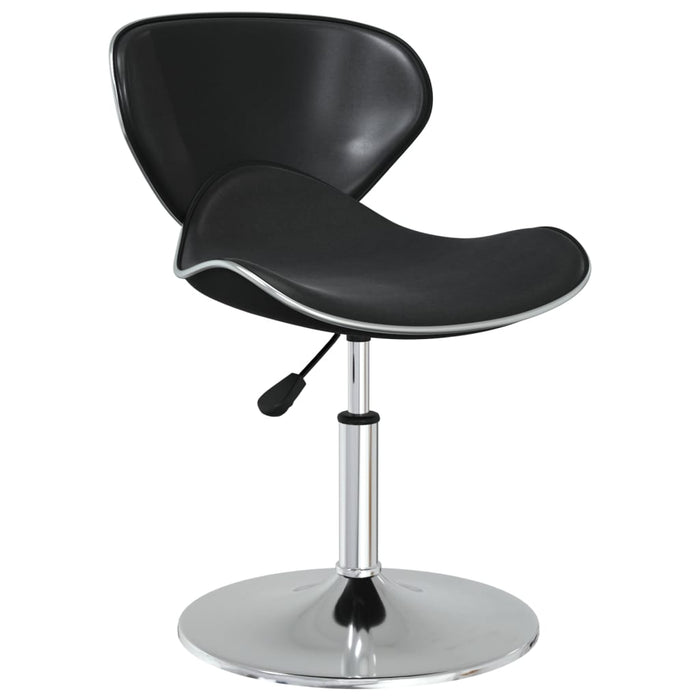 Sedie da Pranzo 4 pz Nere in Similpelle 3088576