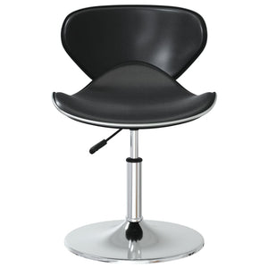 Sedie da Pranzo 4 pz Nere in Similpelle 3088576