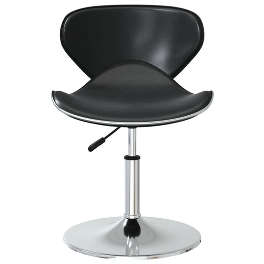 Sedie da Pranzo 4 pz Nere in Similpelle 3088576