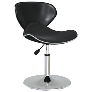 Sedie da Pranzo 6 pz Nere in Similpelle