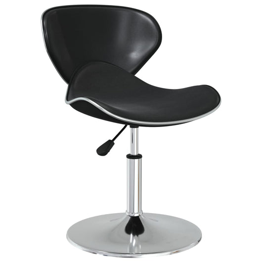 Sedie da Pranzo 6 pz Nere in Similpelle