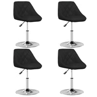 Sedie da Pranzo 4 pz Nere in Similpelle cod mxl 58884