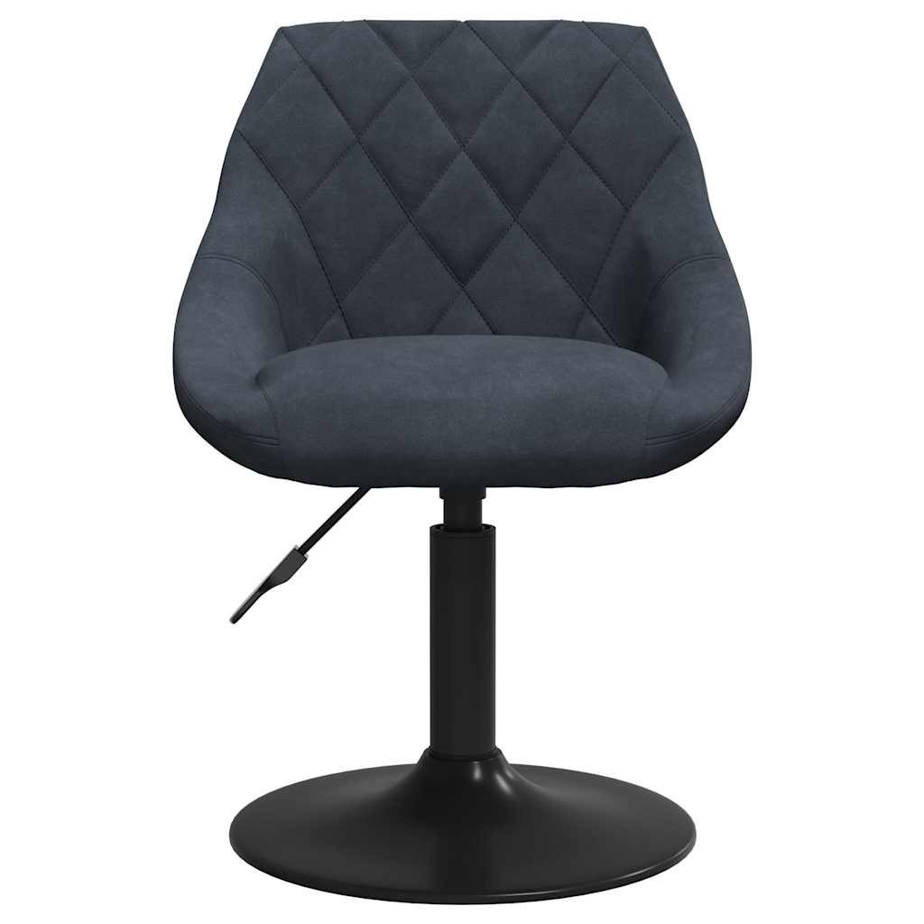 Sedia da Pranzo Grigio Scuro in Velluto cod mxl 55102