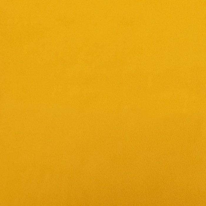 Sedie da Pranzo Girevoli 6 pz Giallo Senape in Velluto