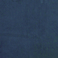 Sgabello Rotondo Blu in Velluto 340254